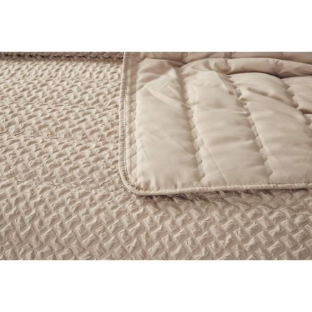 A set with a bedspread "Irma", size 230x250 cm, 50x70 cm - 2 pcs, beige color-5