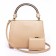 Women's bag, eco -leather, chrisbella beige, 24x9x19 cm