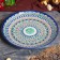Largan Rishtan ceramics "Patterns", 31 cm, blue