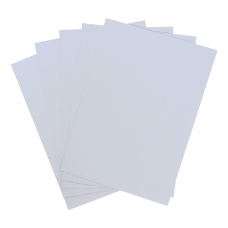 Cardboard White A4 8 sheets of multi-bullets "Cheburashka", shaken, in a folder-1