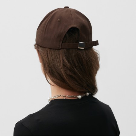 Minaku cap "Heart", brown color, size 56-58-2