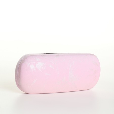 Case for glasses on the cracker, pink color