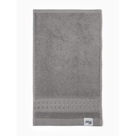 Trick Lovelife Timistan 30 × 50 cm, gray, 100% cotton, 500 g/m²