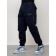 Cargo jeans men, size 46-48, dark blue color