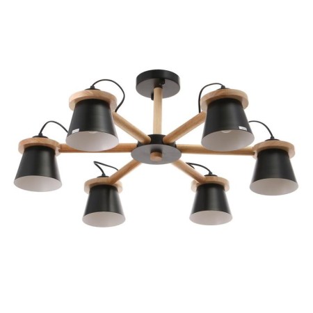 Chandelier 1059/6BK E27 60W black 70x70x55 cm Bayerlux
