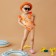 Bathing suit Children's baby Me "peach" growth 92-98 cm