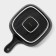 Ceramic dish for the supply of Magistro Carbon, 28 × 19 × 4 cm, black color