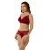 Women's bras of Lengy, size 80d, color red Rumba