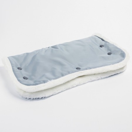 Hand clutch, light-gray color-1