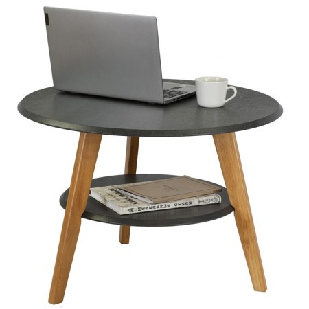 Commerce table Beautystyle 17, 730x730x510, Gray Concrete/Book-2