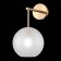 Sconces st. SL1133.501.01. Bopone. 1x40 watts, E27, 20x36 cm, brass color