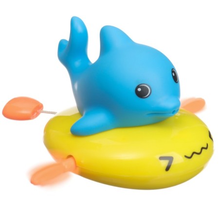 Clothing toy for a bathtub with a spray "Dolphin", Kroshka I-6