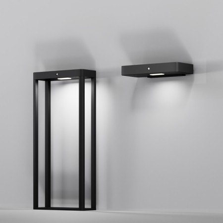 Bra Outdoor OSL456WL-L2GF3K, 2W, 23x10.5x3.2 cm, LED, 150LM, 3000K, graphite color-5