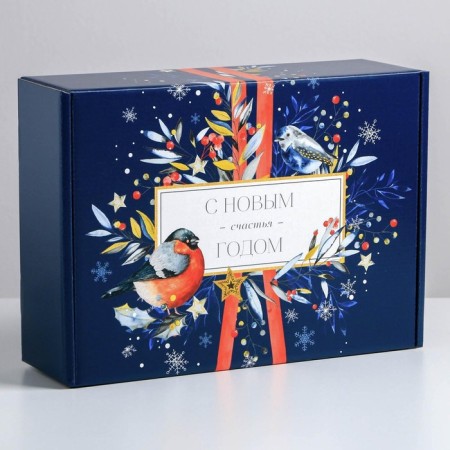 Folding box "Heat", 30.7 x 22 x 9.5 cm, New Year-3