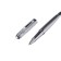 Gift Roller handle, in the leatherette case, silver case
