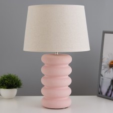 BATRISE table lamp E27 40W pink 30x30x41.5cm Risalux