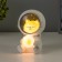 The nightlight "Bear in Cosmos" LED 4000K batteries LR44 white 8.5x9.9x13.5 cm Risalux