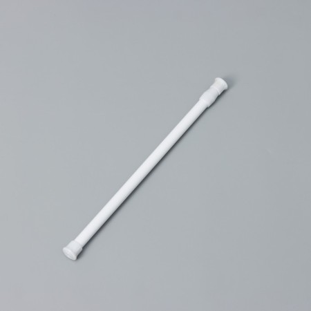 Universal cornice, sliding 30-50 cm, white color-5