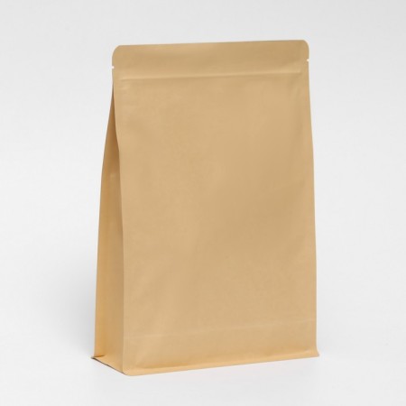 Zip-Lock package Craft with a flat bottom of 20 x 30 cm-2