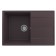 Kitchen Quartz Motor Ulgran Quartz Prima 750, 750x500 mm, color 06 Truffle