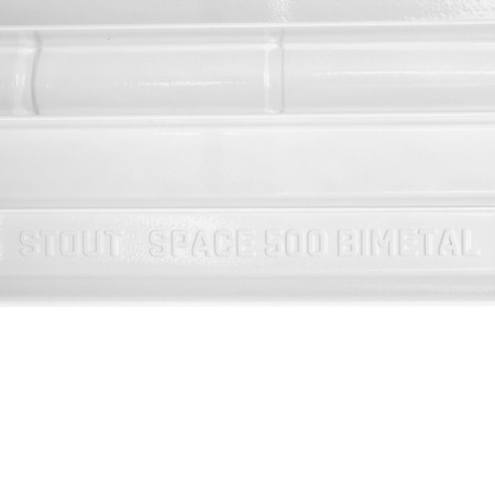 Bimetallic radiator Stout Space 500, 500 x 90 mm, 6 sections-7