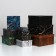 A set of boxes 10 in 1 "Texture", 25.5 x 25.5 x 13 - 7 x 7 x 4 cm