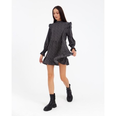 Women's dress Mist p. 42, black-1
