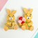 Magnet Polystone "Sunny Bunny" mix 5x1.5x7 cm
