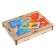 Board game. Pixels "Who is faster?"