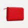 Women's wallet on magnet, red color