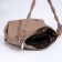 Cross-Bodi Bag on a zipper, beige color