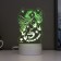 Sensor lamp "Best of all" LED 7 USB flowers/from the batteries white RISALUX