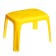 Children's table, yellow