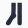 Male wool socks, indigo melange, size 29-31