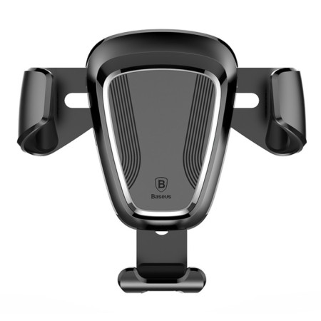 Automobile holder Baseus Gravity, 63-88mm, black, to the air duct-2