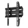 Hama 00220805 Black 19 "-48" Max.25kg wall-mounted bracket.