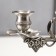 Summary Metal for 3 candles "Vine vine" 24.5x27.5x12 cm