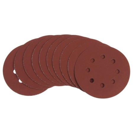 Circle of abrasive grinding under the "Velcro" tundra, perforated, 125 mm, P800, 10 pcs.-4