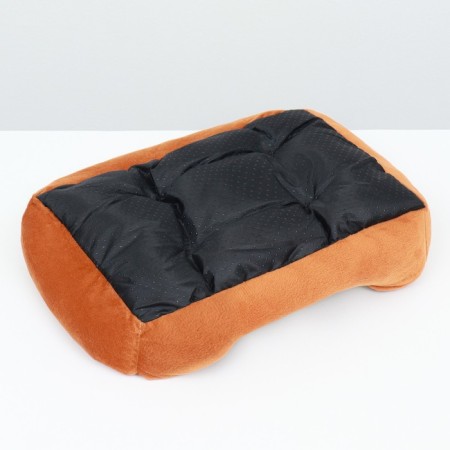 Lynchin-Divan for animals "Bone", 45 x 30 x 15, white-brown-4