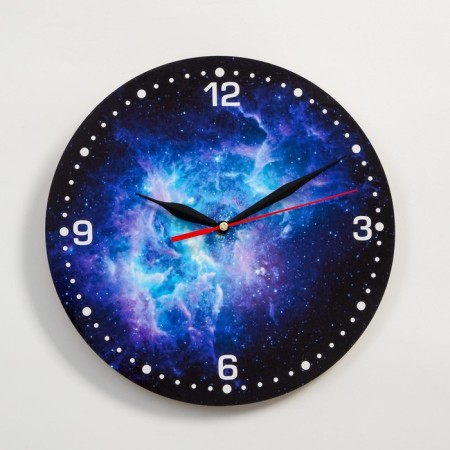 Watch wall "Cosmos", smooth move, d = 24 cm-1