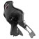 Rear bell bQ-9 with a handle, fastening on a frame with a button, black color