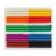 Soft plasticine (wax), 10 colors, 150 g, "crumb", with a stack