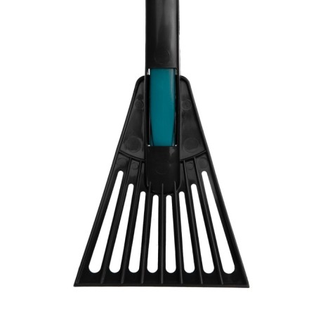 Brush Snow Snow SPARTA, with a scrap 400 mm, turquoise-3
