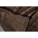Richard blanket, size 210x230 cm, chocolate color