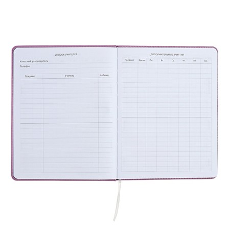 Universal diary for grade 1-11 Mentality, hard cover, artificial leather, foam rubber, lies, 80 g/m2-5