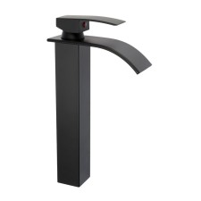 Zein Z3771 sink mixer, single -leaf, pour height 23 cm, black