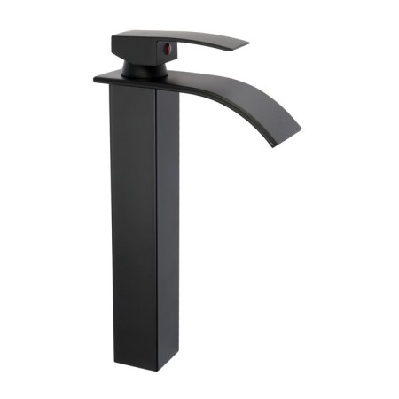 Zein Z3771 sink mixer, single -leaf, pour height 23 cm, black