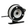 Inertial coil, metal plastic, diameter 5.7 cm, black white color, 601a