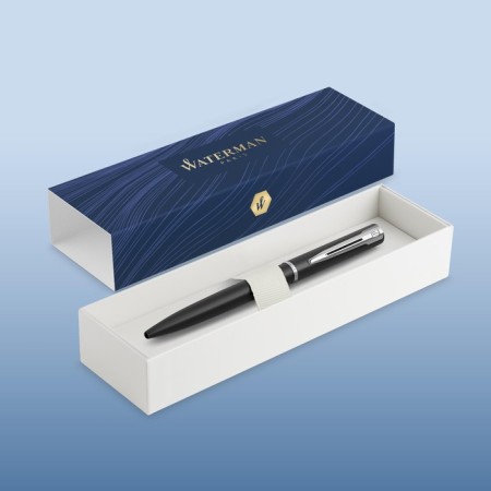 Ballpoint handle Waterman Allure, 1.0 mm (M), Black Corps, Data/Pack 2068192