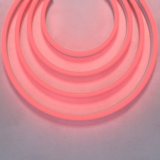 Flexible neon Led Strip, IP67, 9.6W/m, LED, red glow red